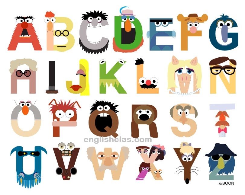 Detail Alphabet Bahasa Inggris Nomer 17