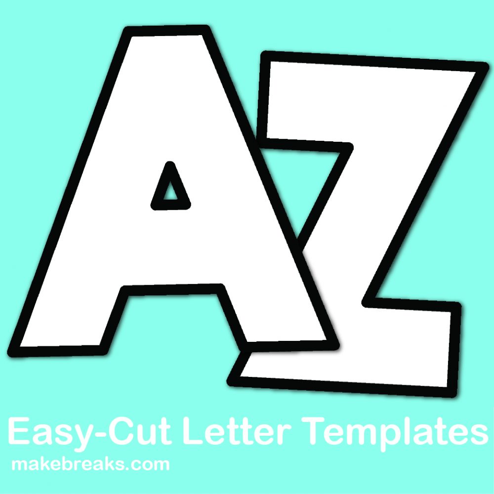 Detail Alphabet Template To Print Nomer 16