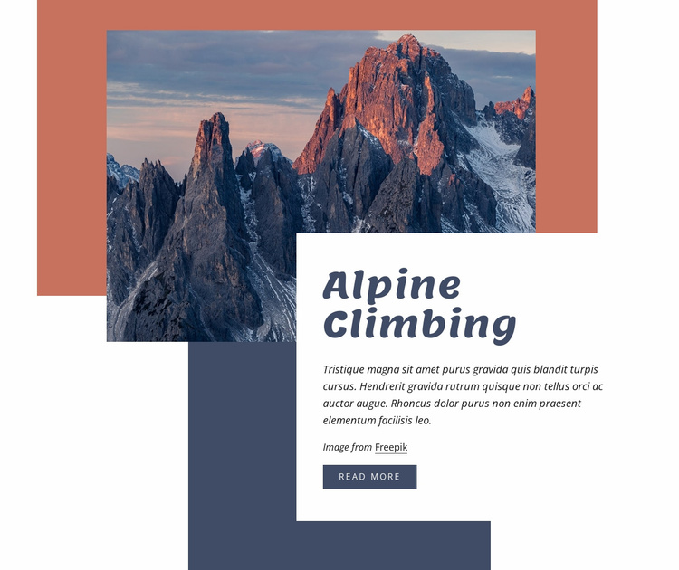 Detail Alpine Joomla Template Nomer 14