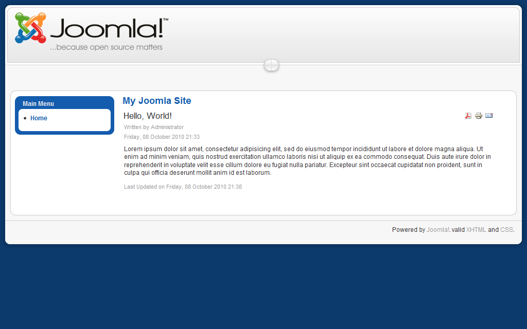 Detail Alpine Joomla Template Nomer 42