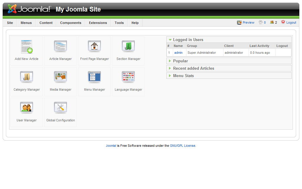 Detail Alpine Joomla Template Nomer 45
