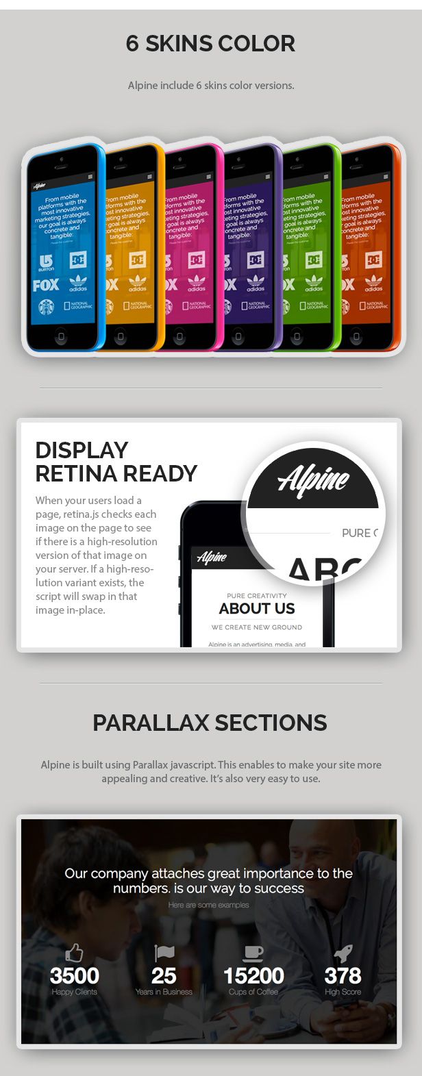 Detail Alpine Joomla Template Nomer 50