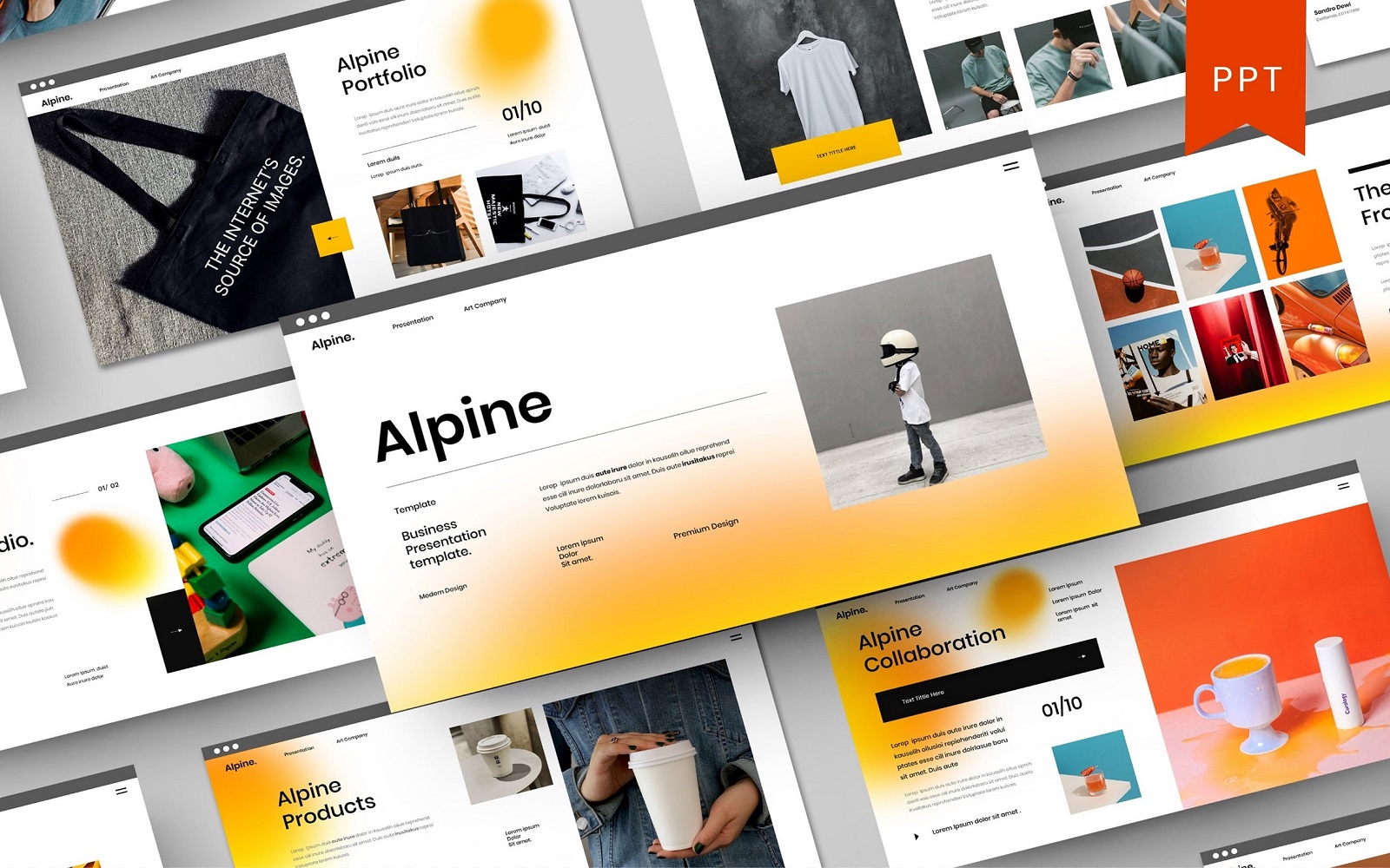 Detail Alpine Joomla Template Nomer 9