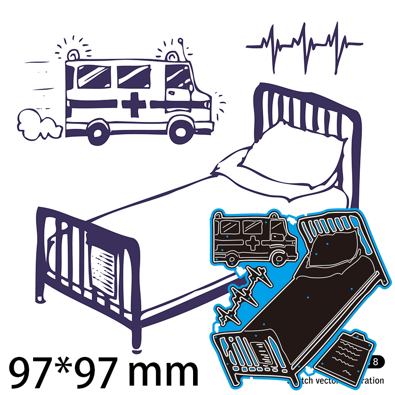 Detail Ambulance Craft Template Nomer 36