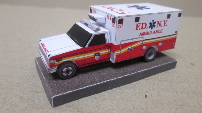 Detail Ambulance Craft Template Nomer 38