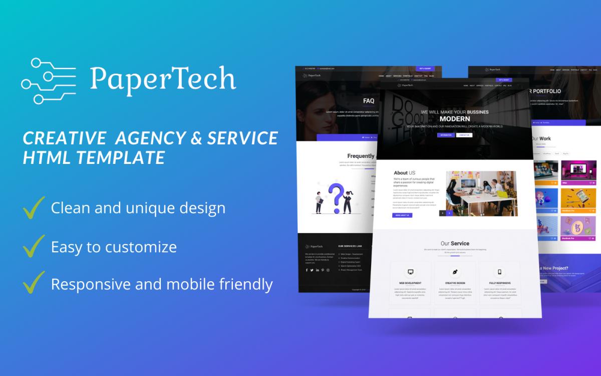 Detail Amp Html Template Nomer 14