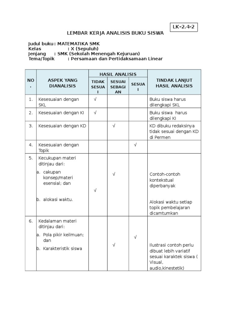 Detail Analisis Buku Siswa Nomer 18