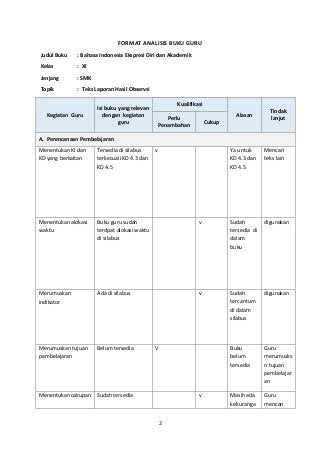 Detail Analisis Buku Teks Nomer 9