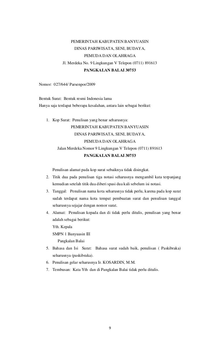 Analisis Surat Dinas - KibrisPDR