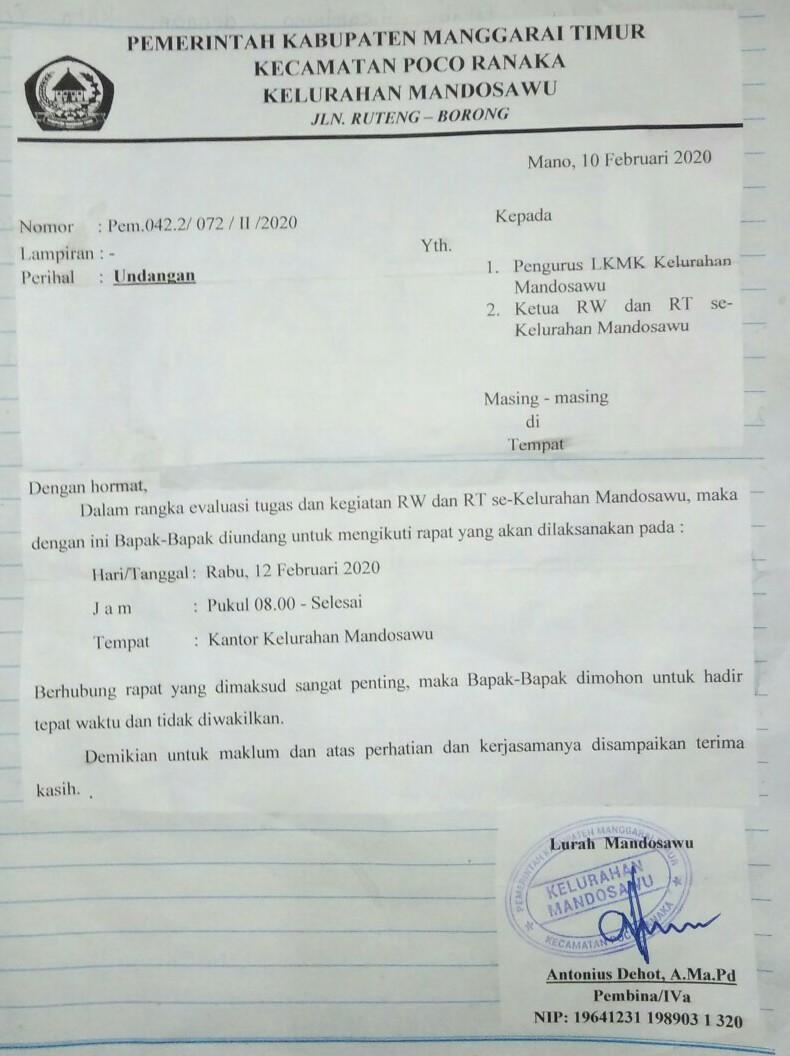 Detail Analisis Surat Dinas Nomer 16