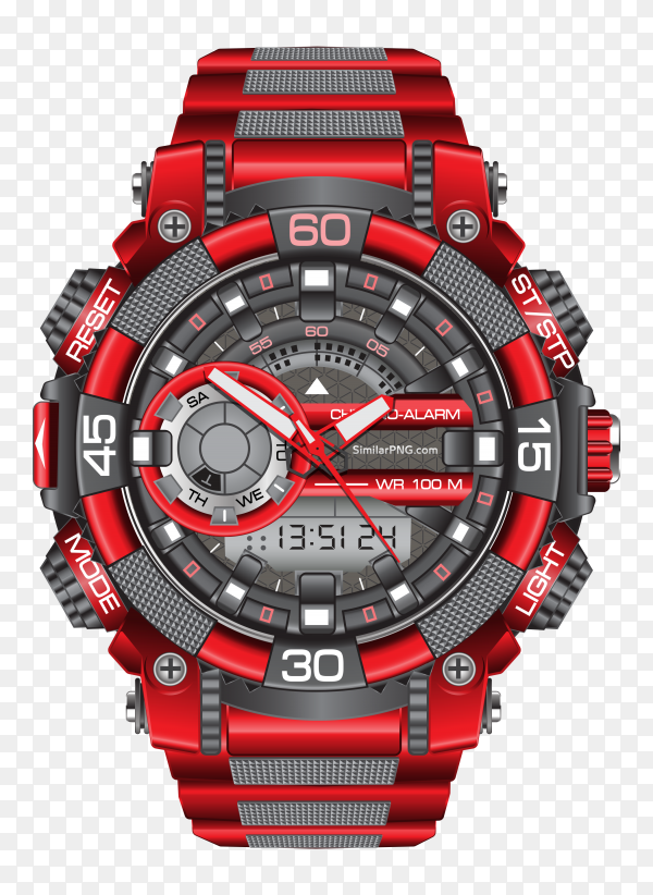 Detail Analog Watch Png Nomer 29