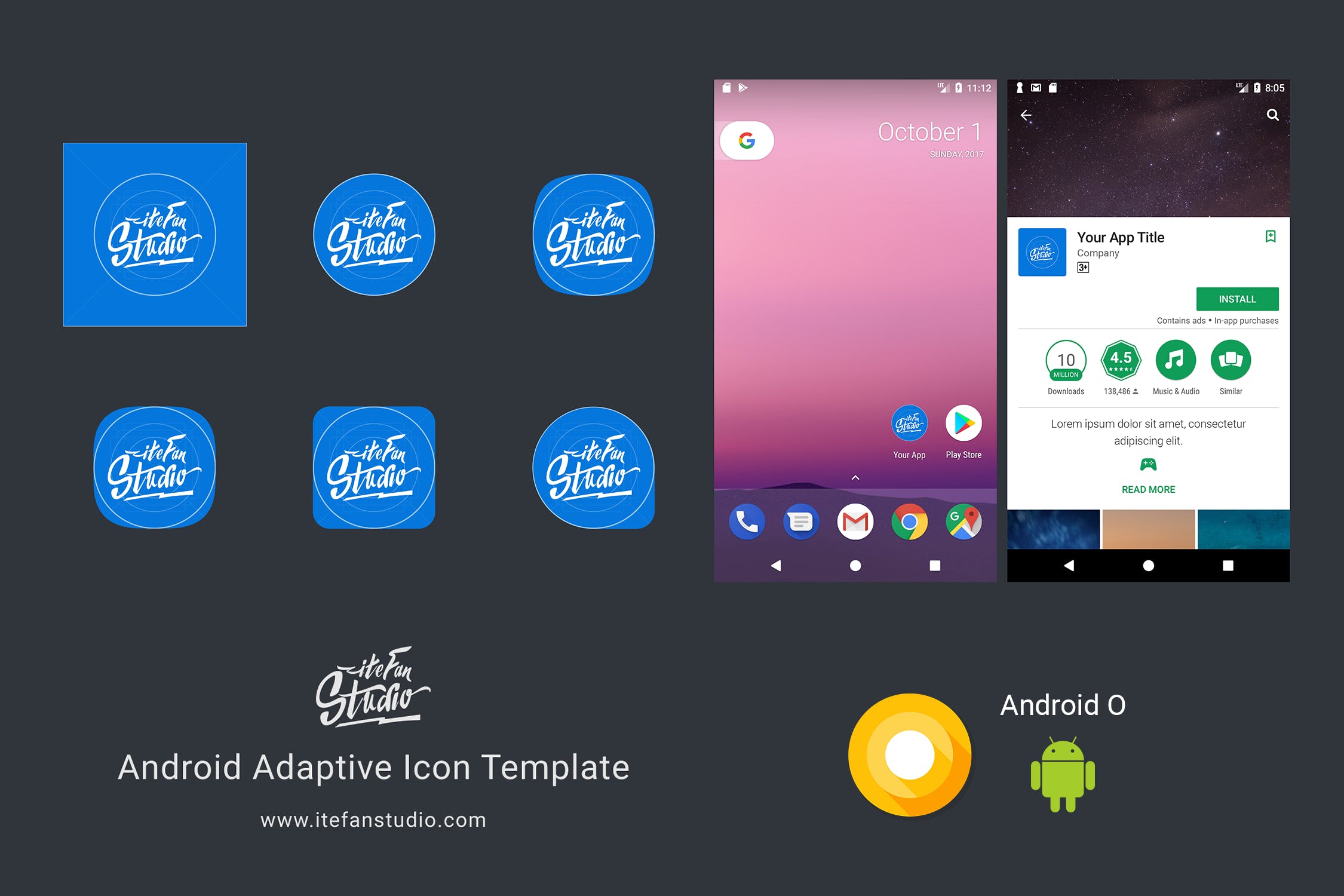 Detail Android Psd Template Nomer 21