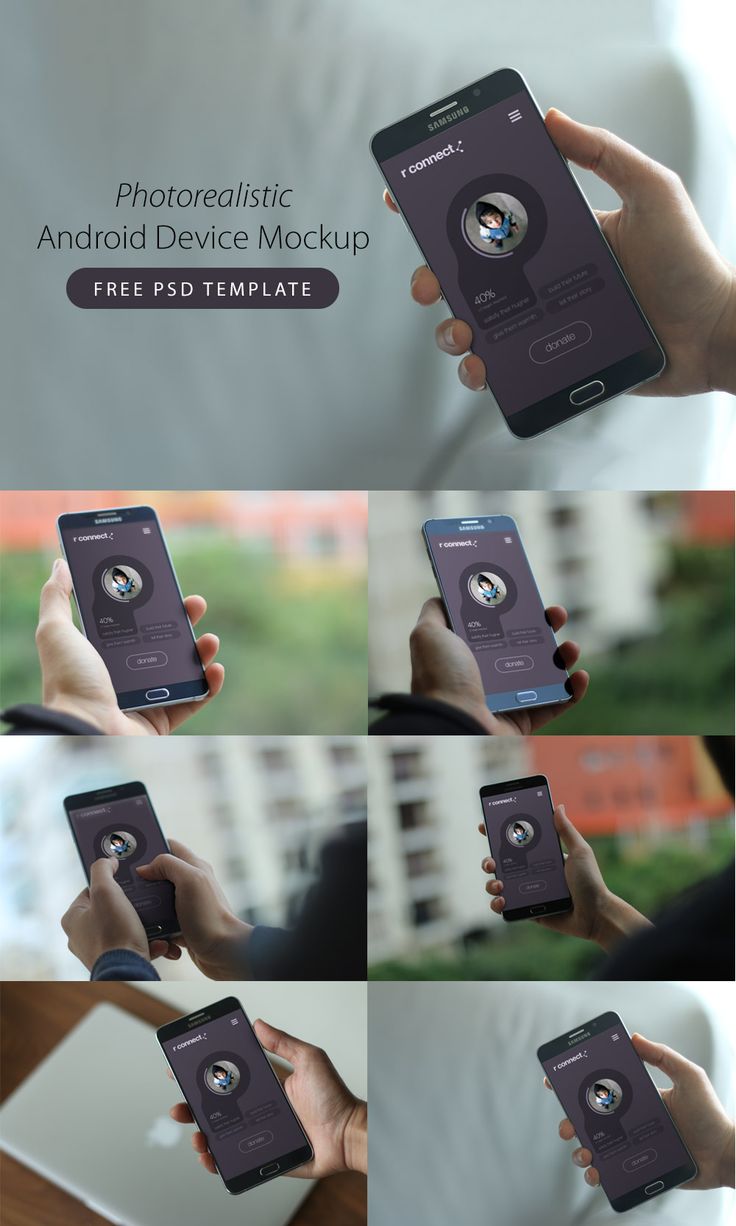 Detail Android Psd Template Nomer 22
