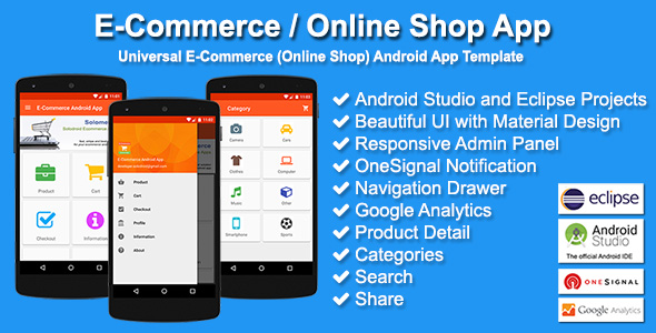 Detail Android Shopping App Template Free Nomer 5