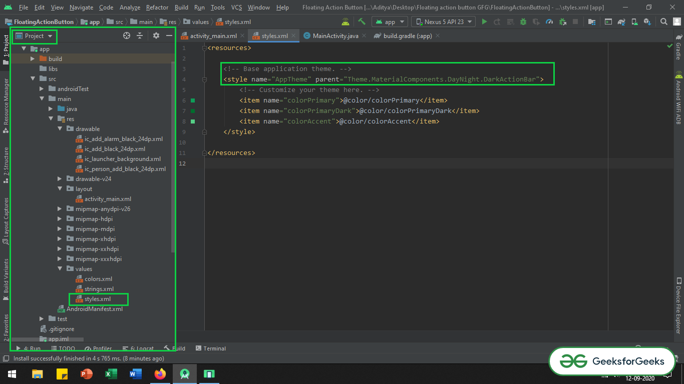 Detail Android Studio Material Template Nomer 41
