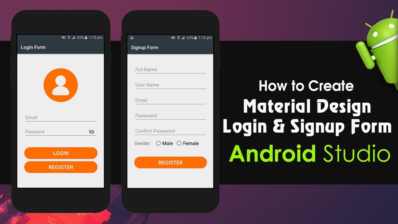 Detail Android Studio Material Template Nomer 4