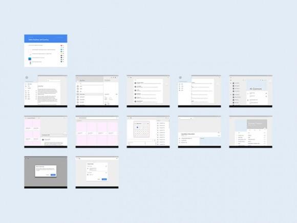 Detail Android Ui Template Psd Nomer 18