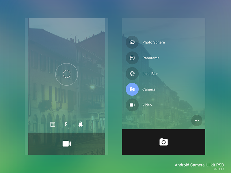 Detail Android Ui Template Psd Nomer 35