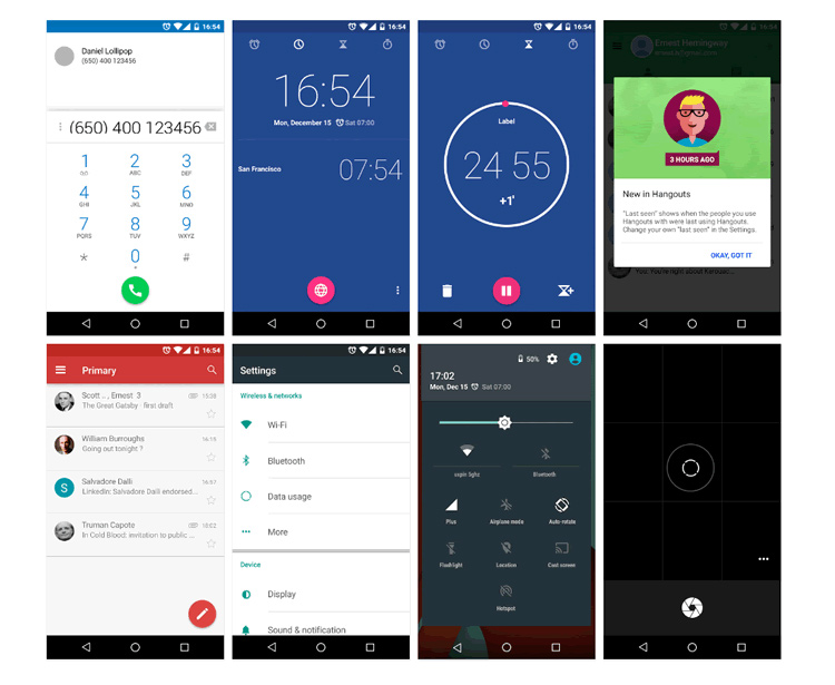 Detail Android Ui Template Psd Nomer 6