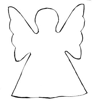 Detail Angel Template Printable Nomer 24