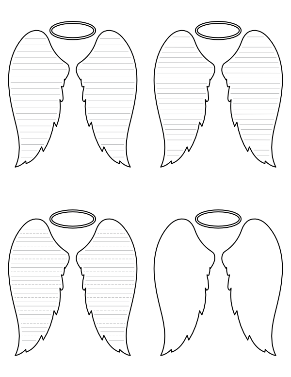 Detail Angel Template Printable Nomer 44