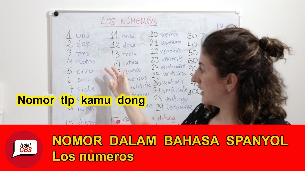 Detail Angka Bahasa Spanyol Nomer 5