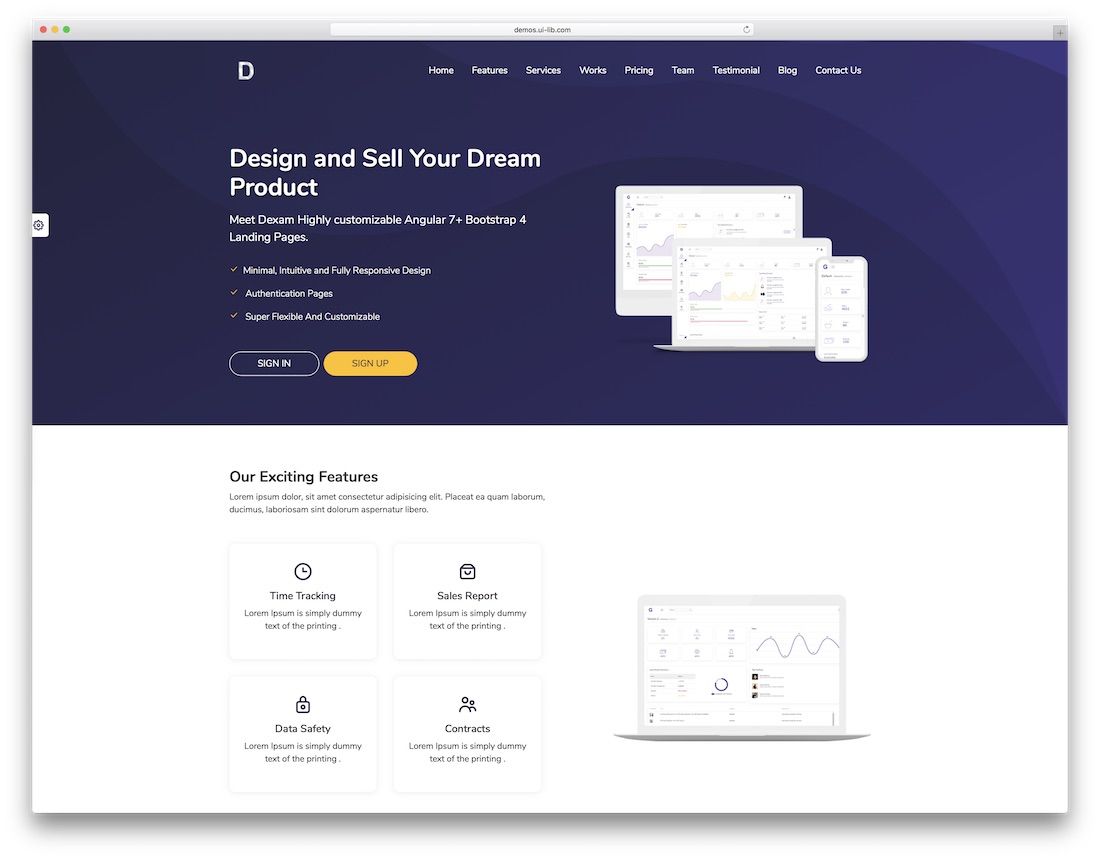 Detail Angular 8 Login Page Template Nomer 43
