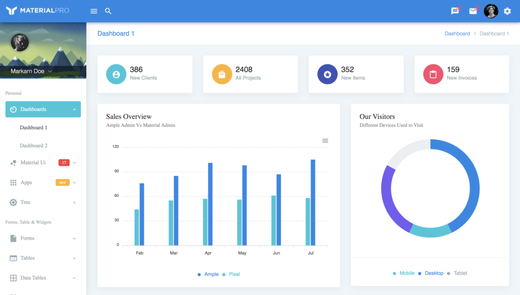 Detail Angular Material Design Template Nomer 15