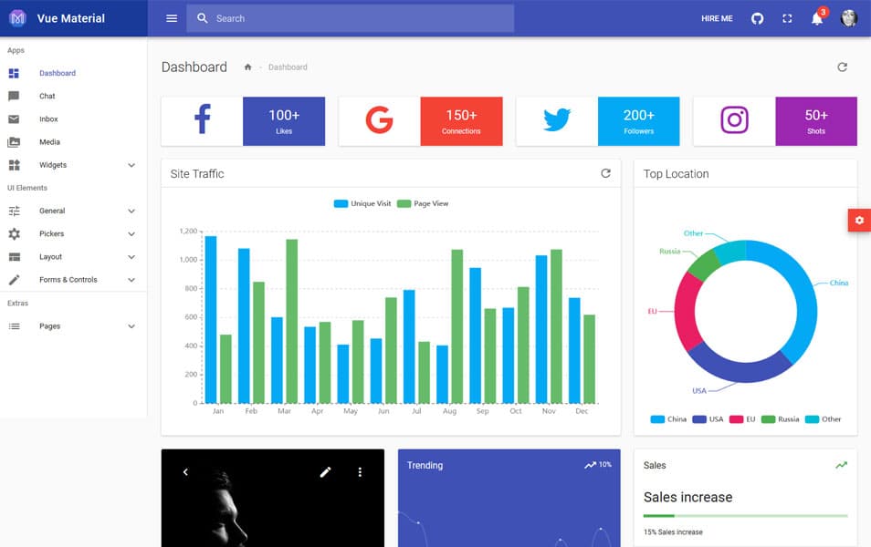 Detail Angular Material Design Template Nomer 16