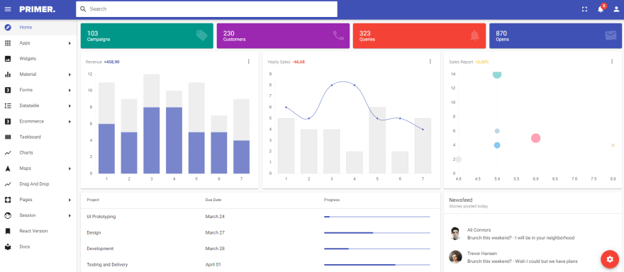 Detail Angular Material Design Template Nomer 18