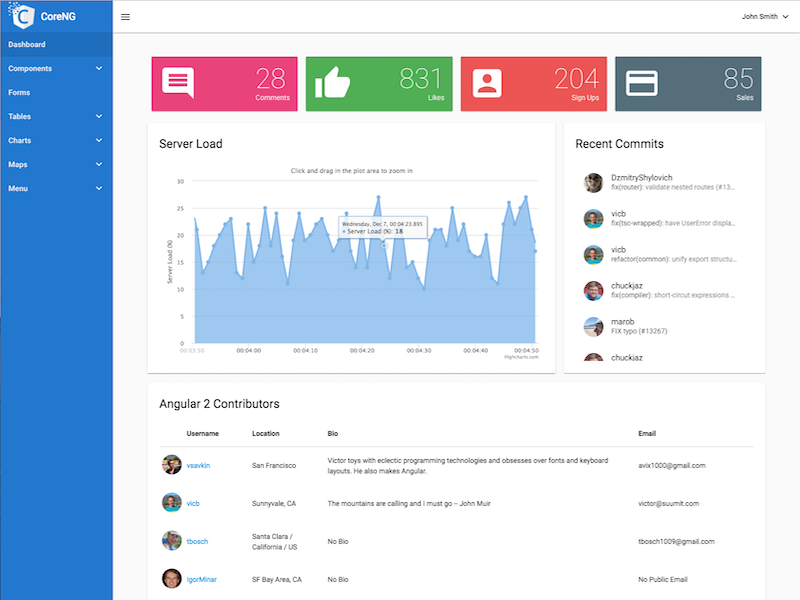Detail Angular Material Design Template Nomer 20