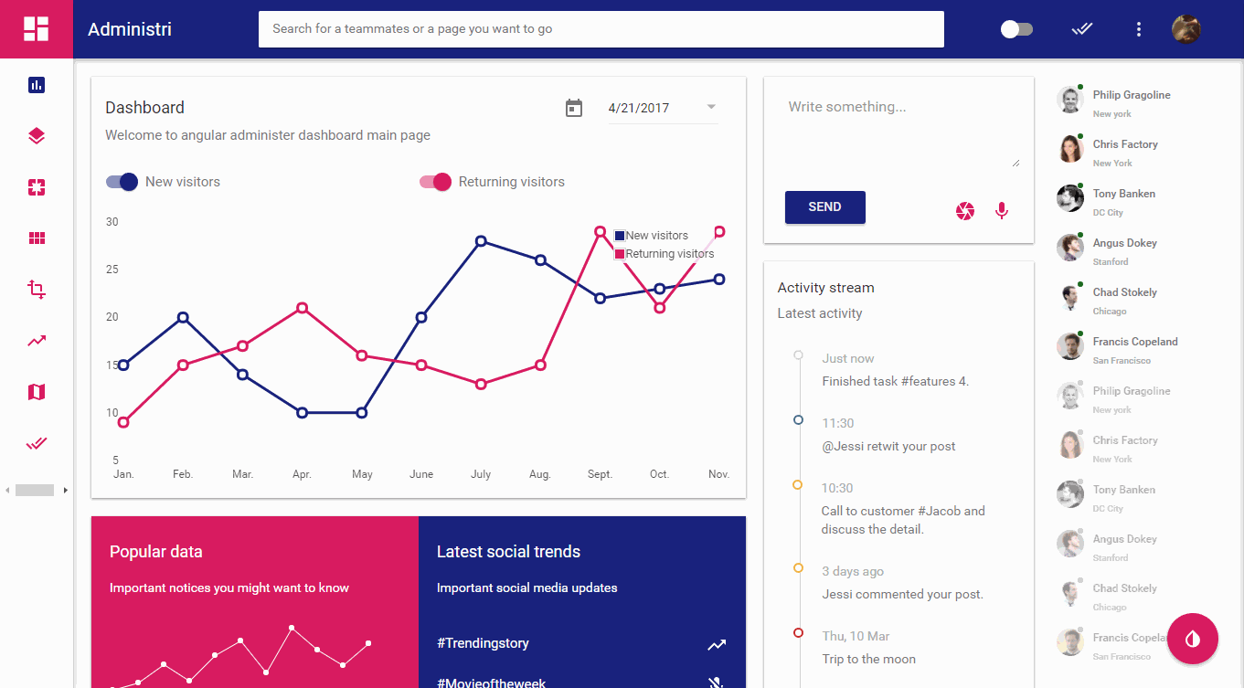 Detail Angular Material Design Template Nomer 39