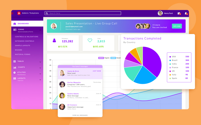 Detail Angular Material Design Template Nomer 51