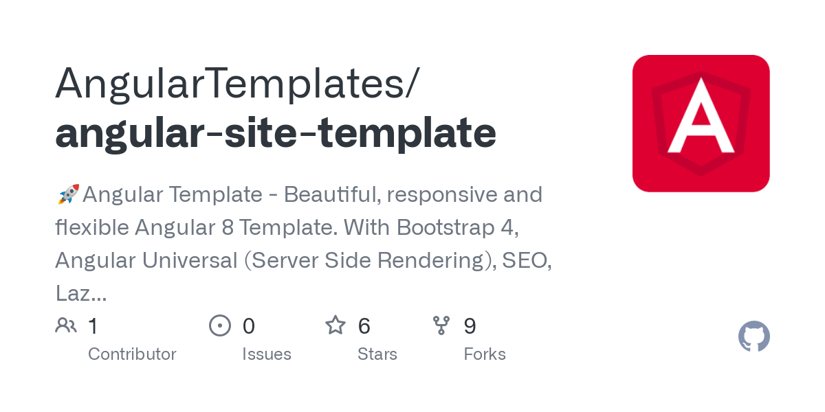 Detail Angular Universal Template Nomer 33