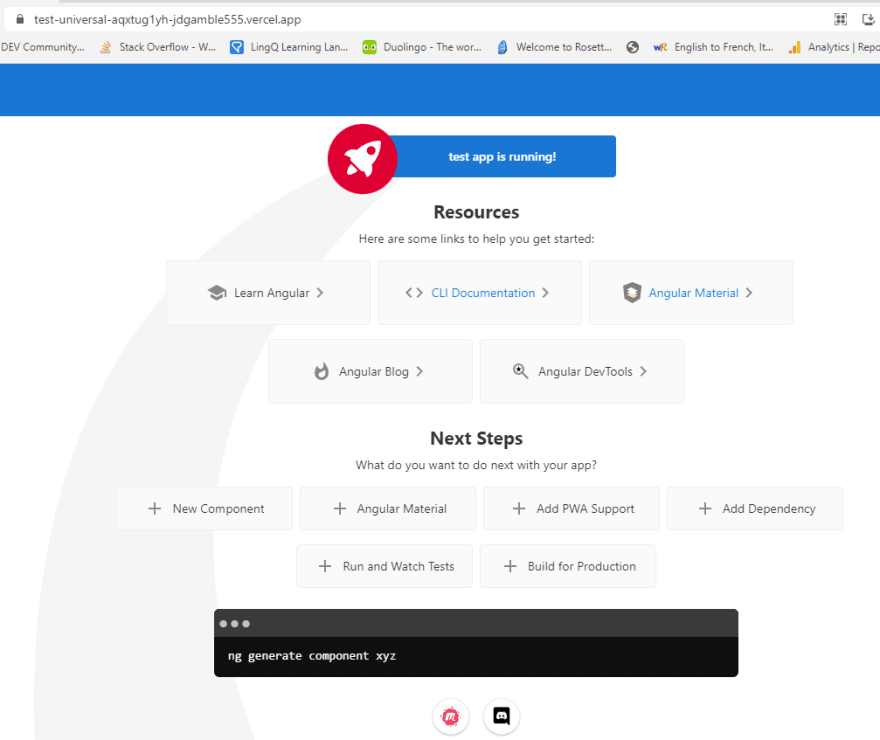 Detail Angular Universal Template Nomer 38
