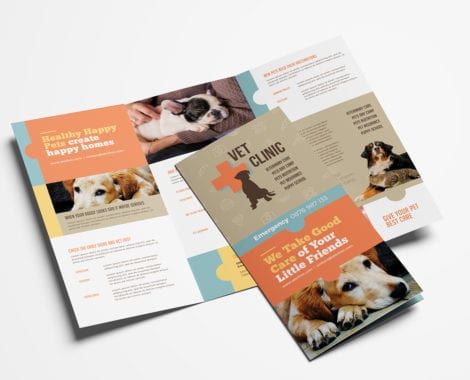 Detail Animal Brochure Template Nomer 12