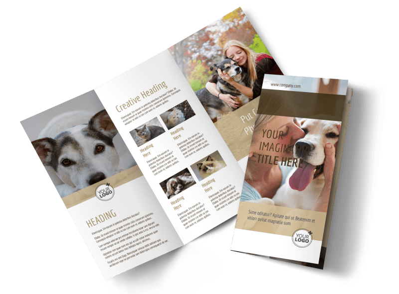 Detail Animal Brochure Template Nomer 4