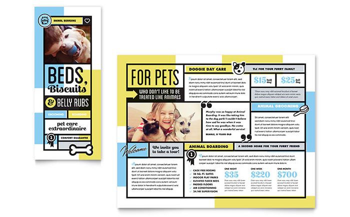 Detail Animal Brochure Template Nomer 43