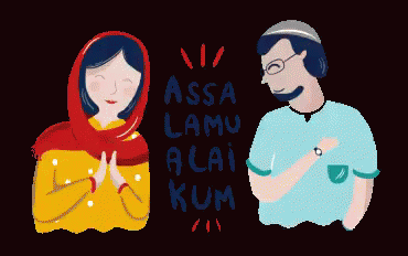 Detail Animasi Assalamualaikum Bergerak Power Point Nomer 13