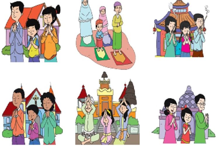 Detail Animasi Gambar Anak Berbagai Macam Agama Nomer 2
