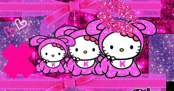 Detail Animasi Hello Kitty Bergerak Untuk Powerpoint Nomer 49