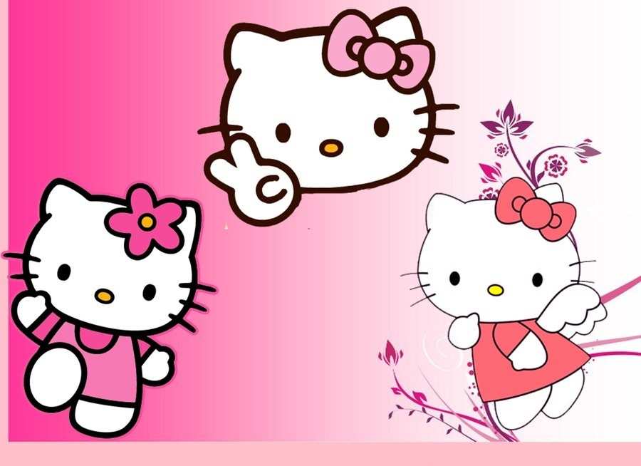 Detail Animasi Hello Kitty Pink Bergerak Nomer 43