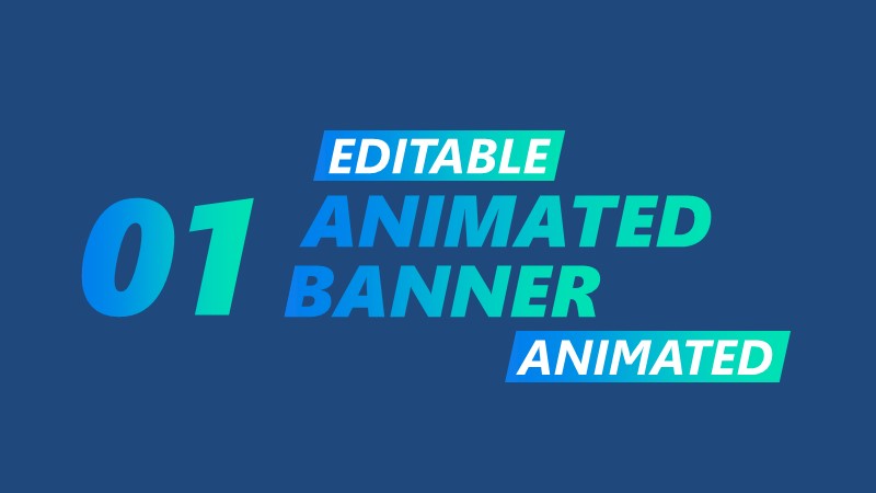 Detail Animated Banner Template Nomer 34