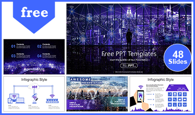 Detail Animated Futuristic Powerpoint Template Free Download Nomer 47