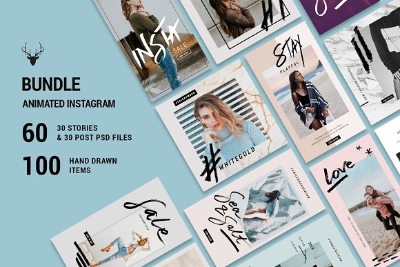 Detail Animated Instagram Post Template Nomer 25
