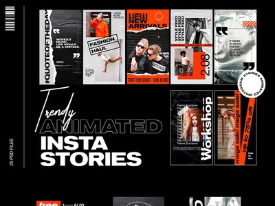 Detail Animated Instagram Post Template Nomer 28