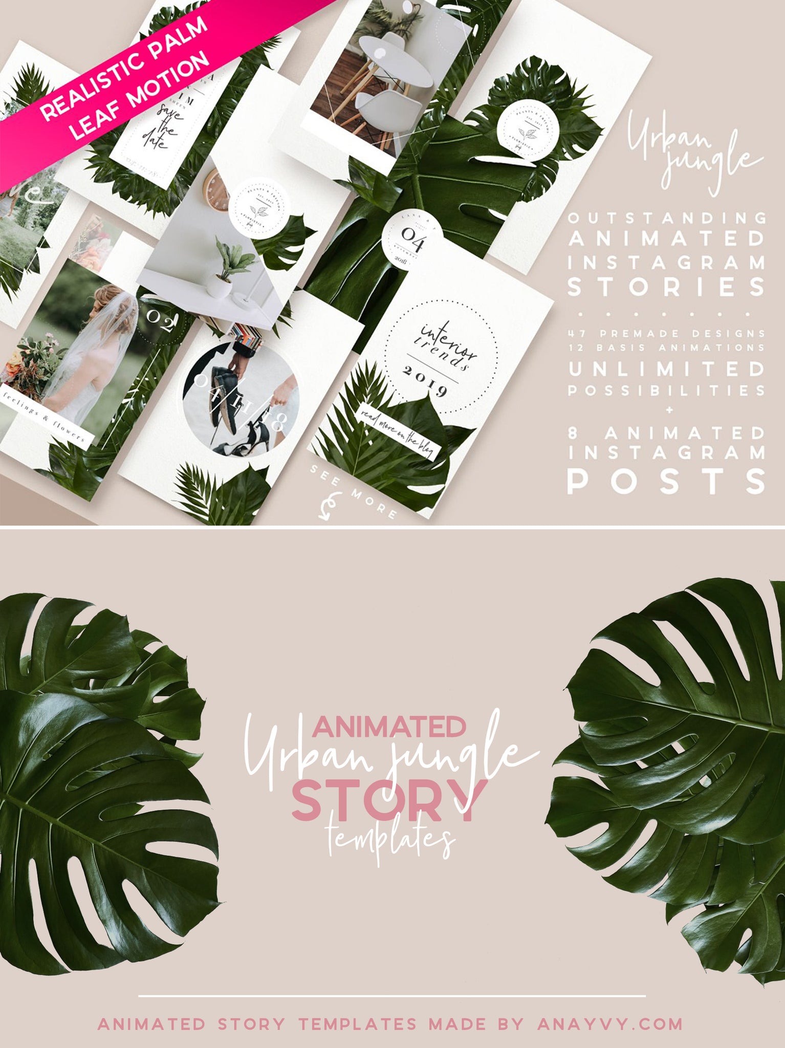 Detail Animated Instagram Post Template Nomer 46