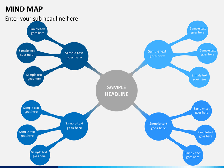 Detail Animated Mind Map Powerpoint Template Nomer 43