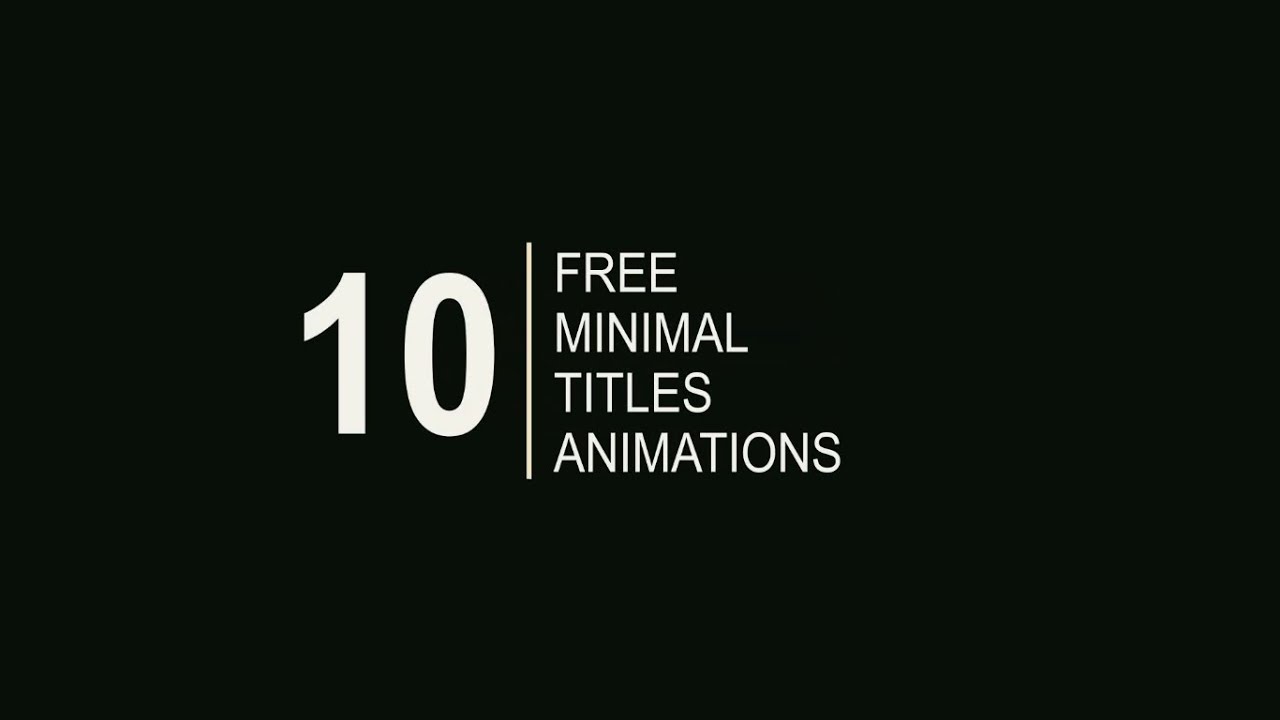 Detail Animated Text After Effects Template Free Nomer 2