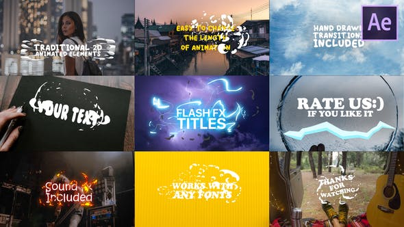 Detail Animated Text After Effects Template Free Nomer 22